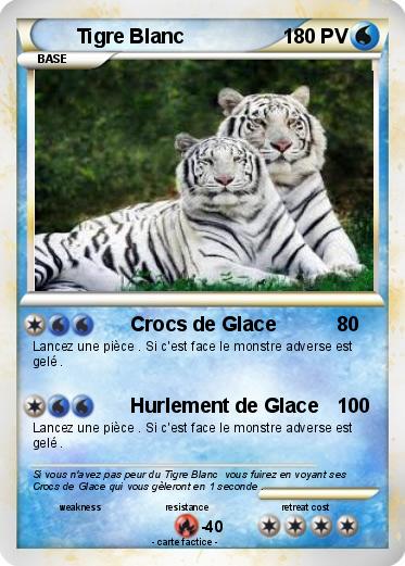 Pokemon Tigre Blanc
