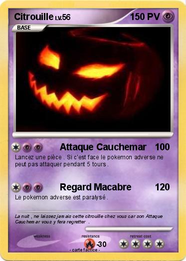 Pokemon Citrouille