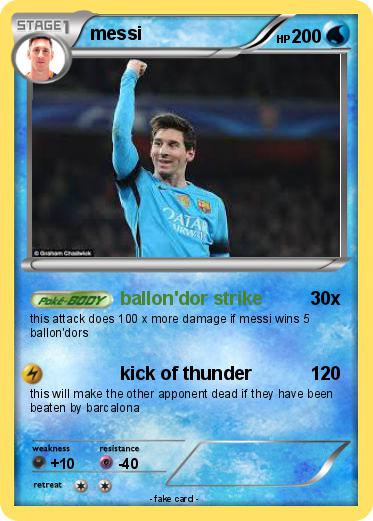 Pokemon messi