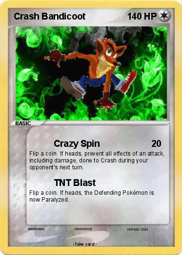 Pokemon Crash Bandicoot