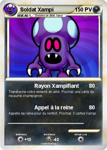 Pokemon Soldat Xampi
