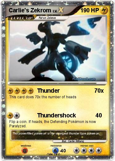 Pokemon Carlie's Zekrom