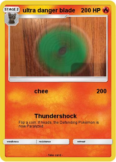 Pokemon ultra danger blade