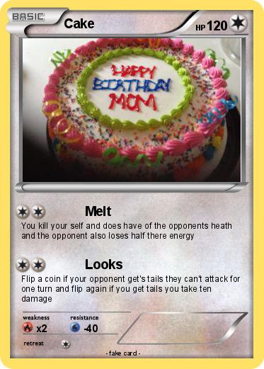 Pokemon Cake