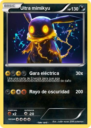Pokemon Ultra mimikyu
