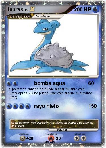 Pokemon lapras