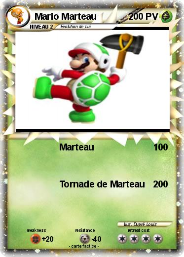 Pokemon Mario Marteau