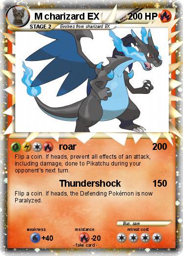 Pokemon M charizard EX