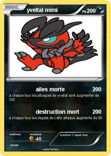 Pokemon yveltal mimi