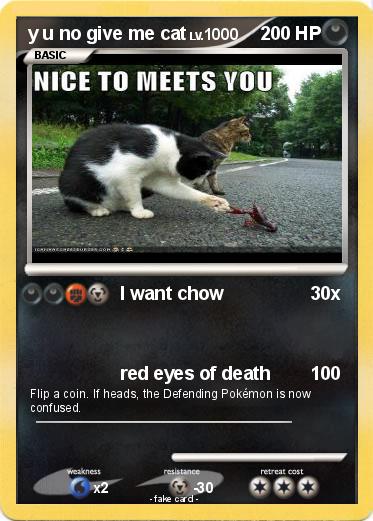Pokemon y u no give me cat