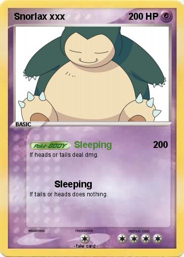 Pokemon Snorlax xxx