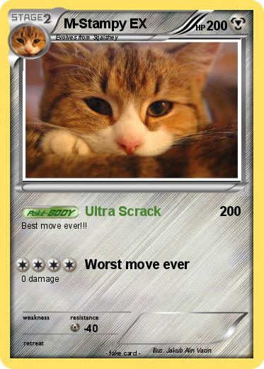 Pokemon M-Stampy EX