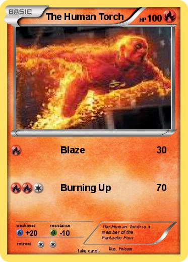 Pokemon The Human Torch
