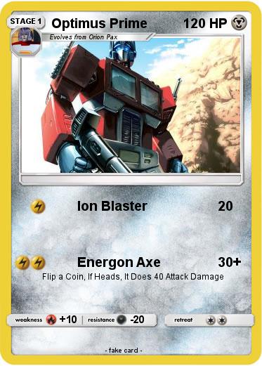 Pokemon Optimus Prime