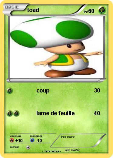Pokemon toad