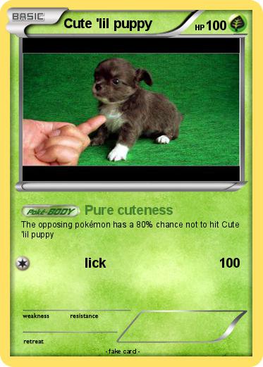 Pokemon Cute 'lil puppy