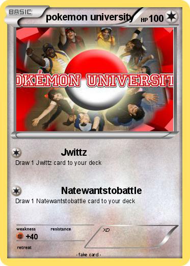 Pokemon pokemon university