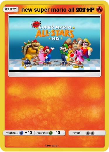 Pokemon new super mario all stars