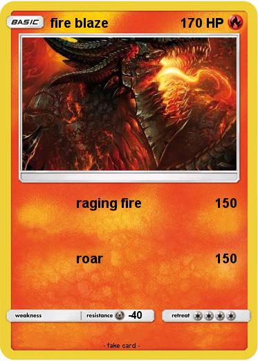 Pokemon fire blaze