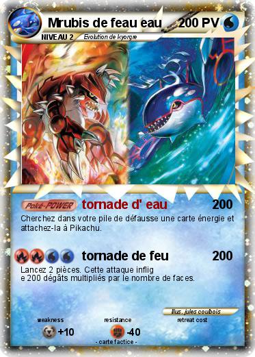 Pokemon Mrubis de feau eau