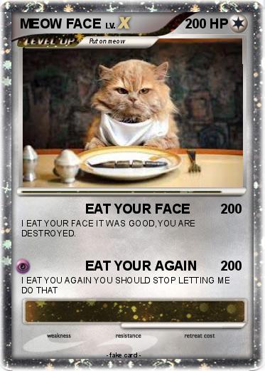 Pokemon MEOW FACE