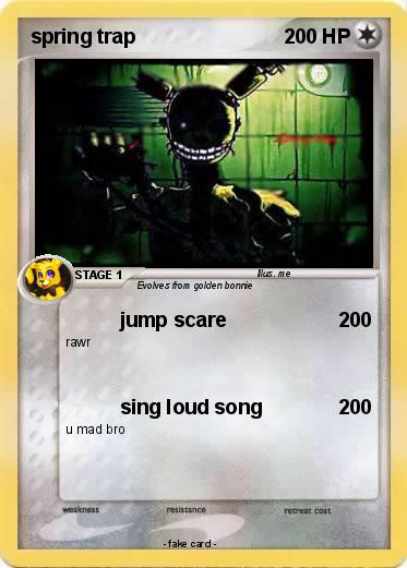 Pokemon spring trap
