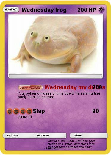 Pokemon Wednesday frog