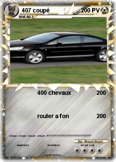 Pokemon 407 coupé