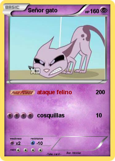 Pokemon Señor gato