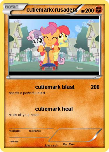 Pokemon cutiemarkcrusaders