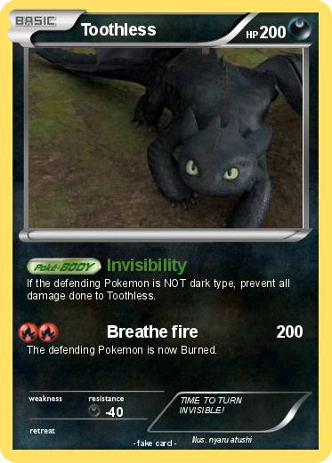 Pokemon Toothless