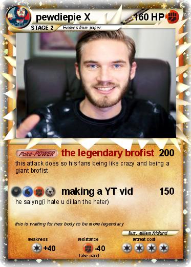 Pokemon pewdiepie X