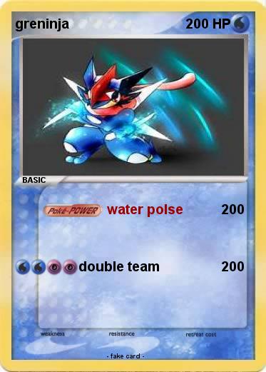 Pokemon greninja