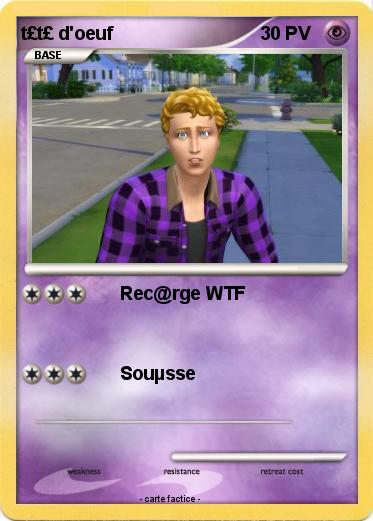 Pokemon t£t£ d'oeuf