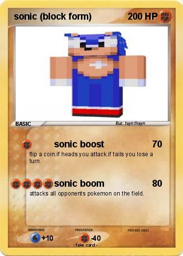 Pokemon sonic (block form)