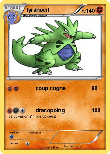 Pokemon tyranocif