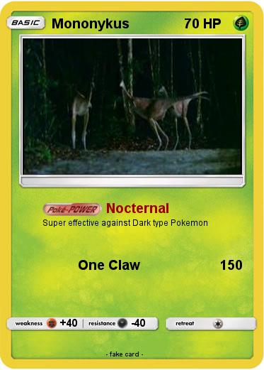 Pokemon Mononykus