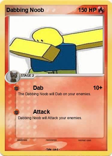 Pokemon Dabbing Noob