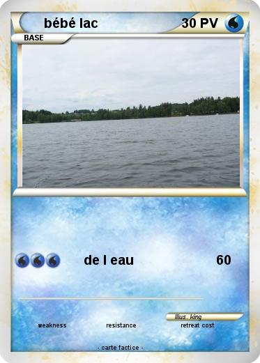 Pokemon bébé lac
