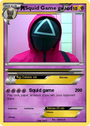 Pokemon Squid Game guard
