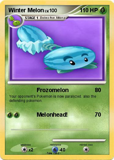 Pokemon Winter Melon
