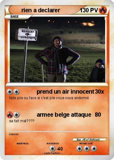 Pokemon rien a declarer