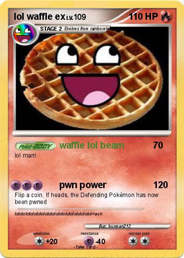 Pokemon lol waffle ex