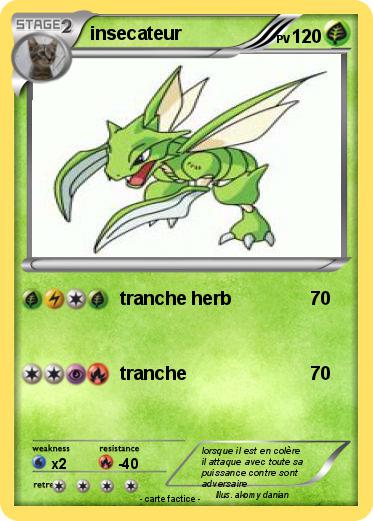 Pokemon insecateur