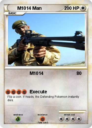 Pokemon M1014 Man