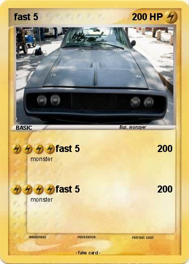 Pokemon fast 5