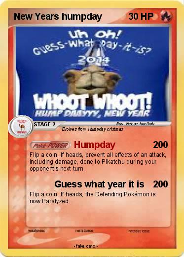 Pokemon New Years humpday
