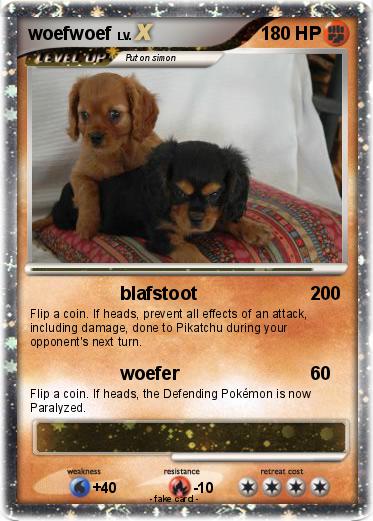 Pokemon woefwoef
