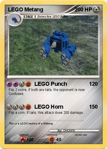 Pokemon LEGO Metang