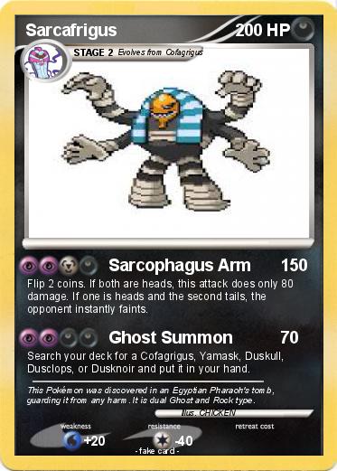 Pokemon Sarcafrigus